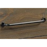 Modern hammered metal bar pulls